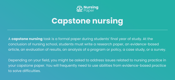 capstone nursing