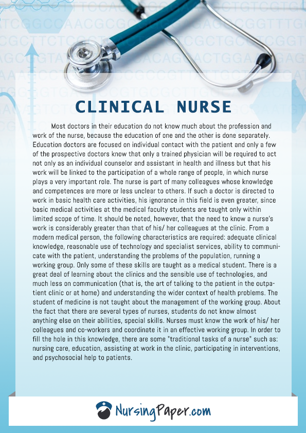 reflection essays in nursing