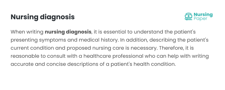 nursing diagnosis