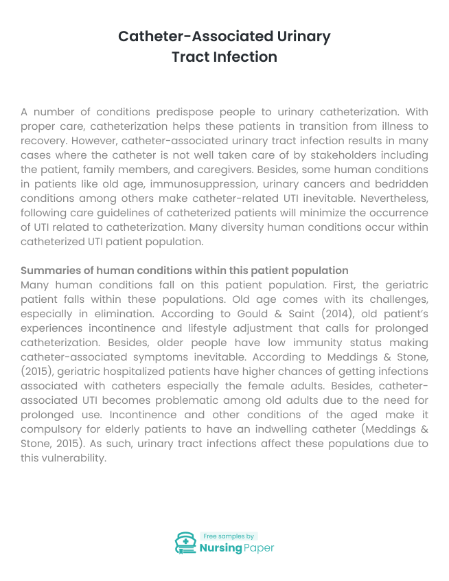 urinary tract infection essay urinary tract infection essay